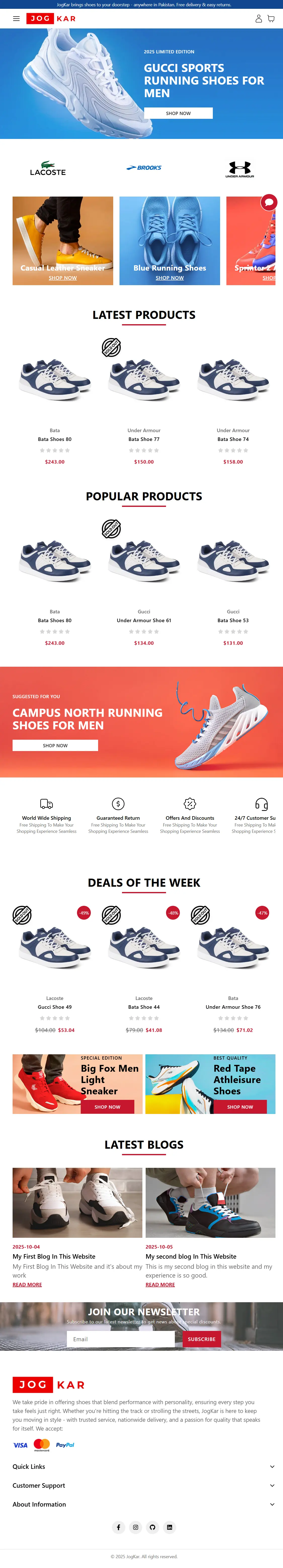 Jogkar Shoe Store